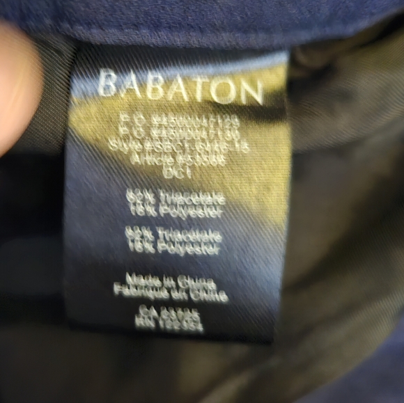 Artizia babaton Harvey relax fit tapred leg blue pants - Picture 3 of 7